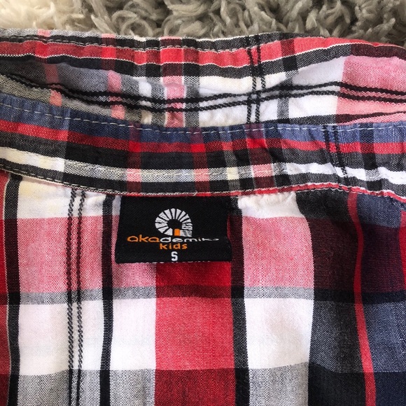 Akademik button up boys long sleeve - Picture 4 of 4